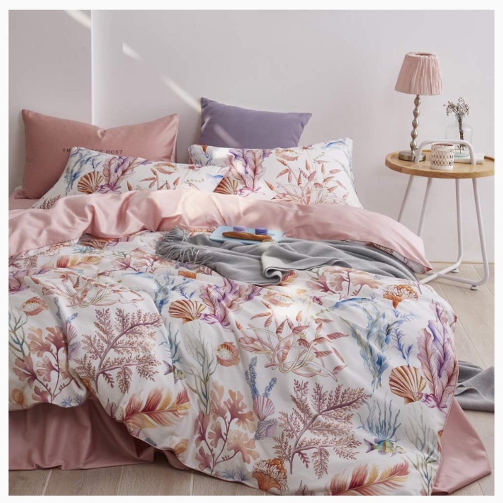 Queen 100% cotton duvet cover sets